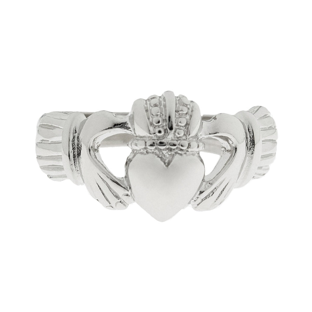 Handcrafted Vintage Ring 18k Gold Irish Claddagh Ring Antique #R1768 Antique Rings Jewelry by PVD Vintage Jewelry